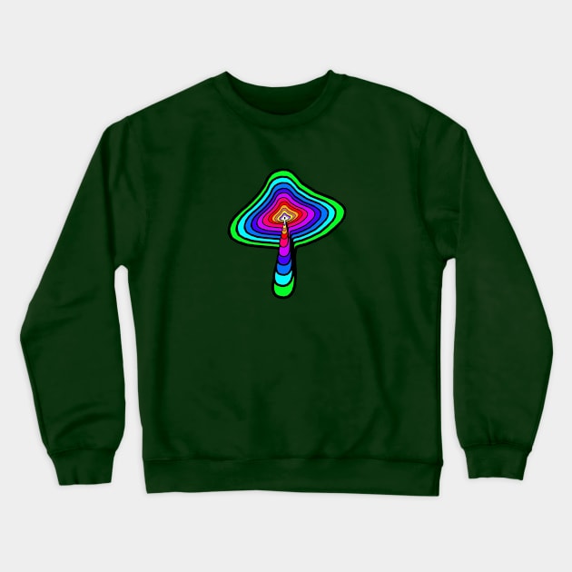 magic mushroom Crewneck Sweatshirt by Wirrr4U